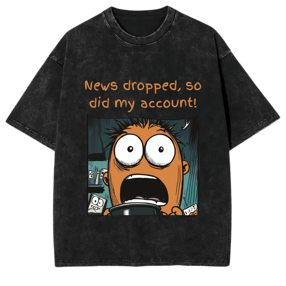 AUD/NZD news meme vintage tshirt