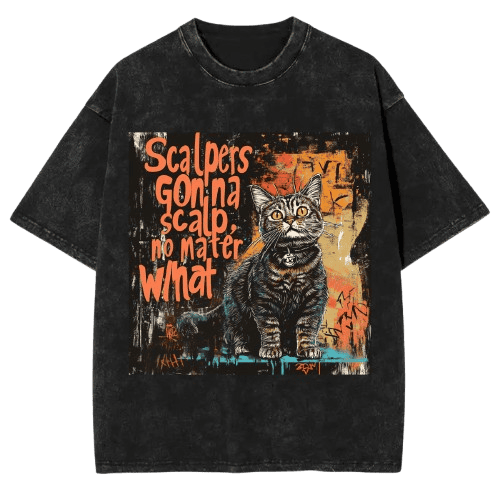 Scalpers gonna scalp vintage meme tshirt 